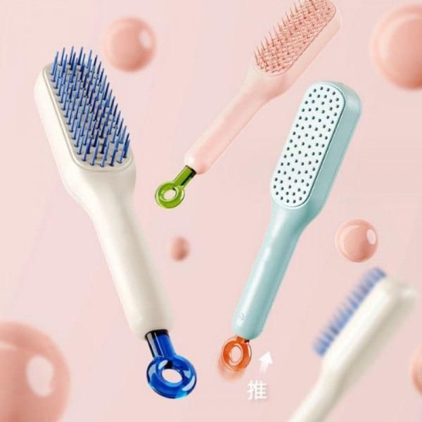 Self-Cleaning Anti-Static Comb