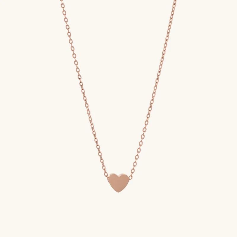 Paris Heart Necklace (Pack Of 2)