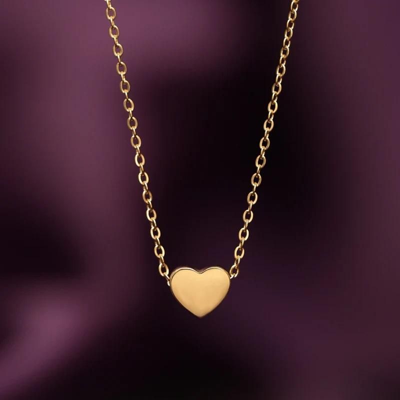 Paris Heart Necklace (Pack Of 2)