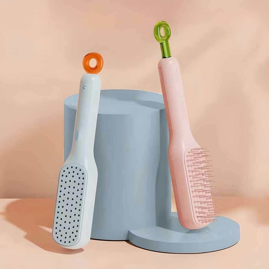 Self-Cleaning Anti-Static Comb