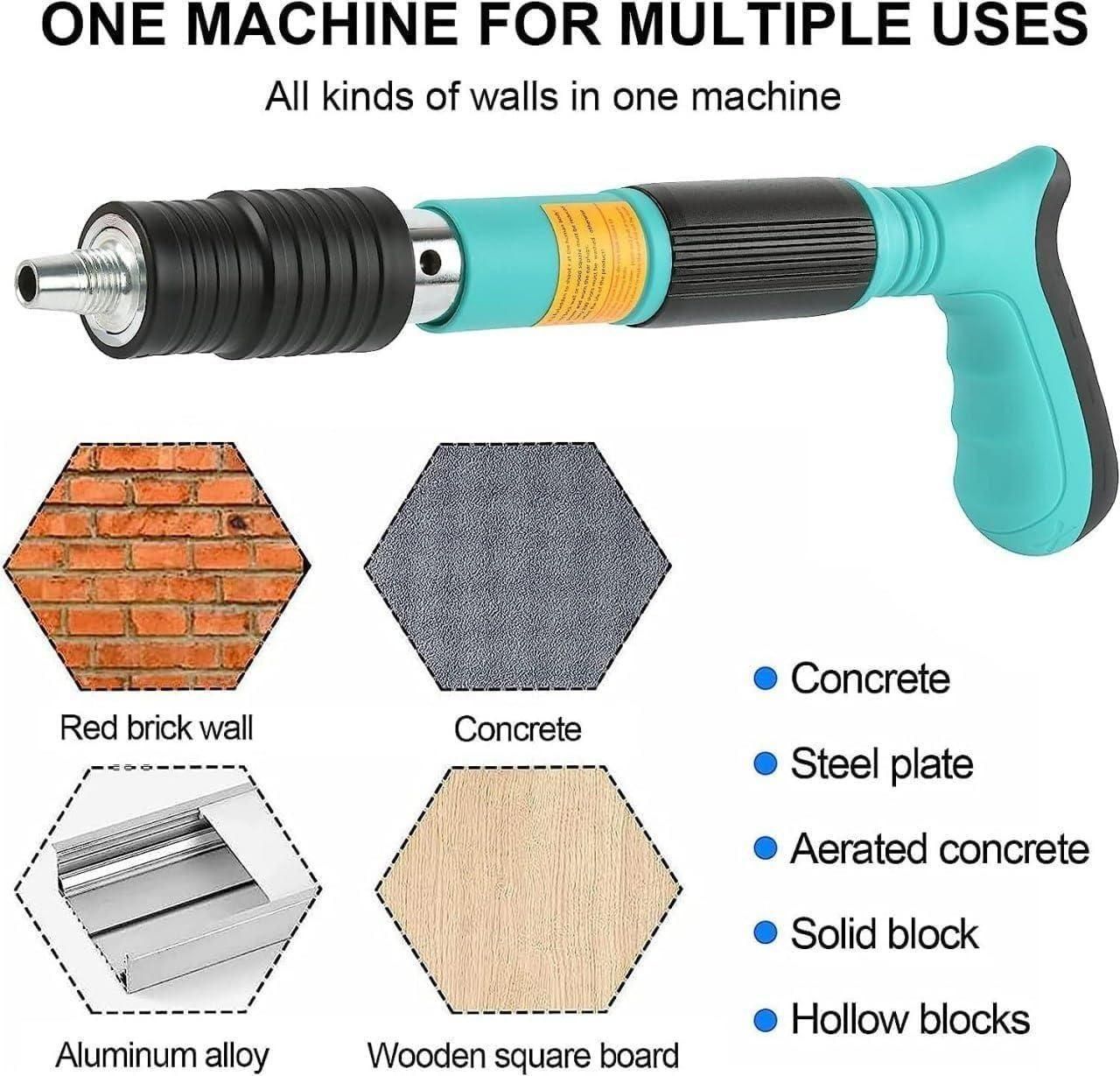 4-Speed Manual Concrete Nail Gun