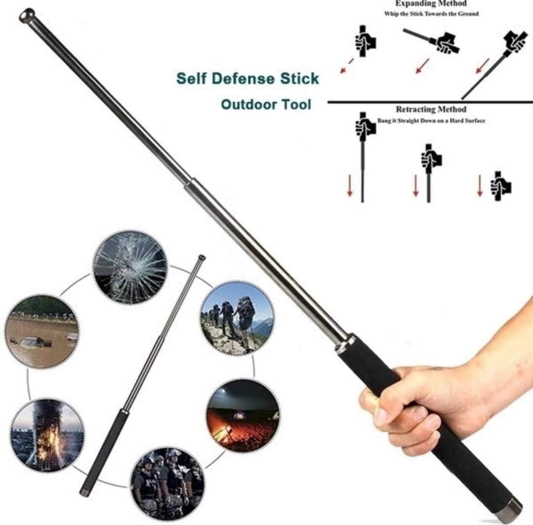 Extendable Self-Defense Stick