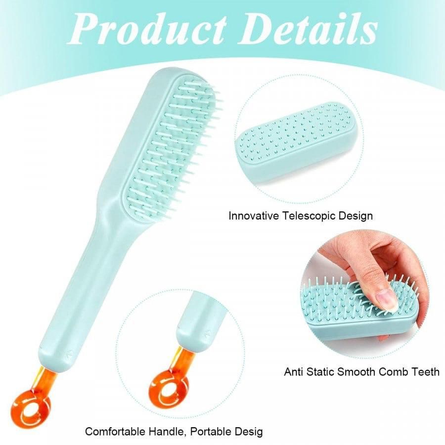 Self-Cleaning Anti-Static Comb