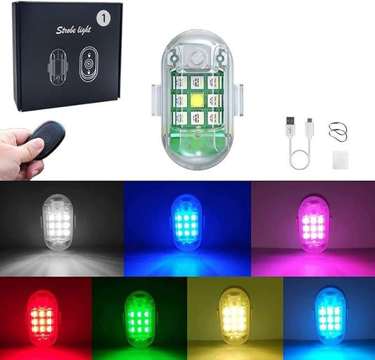 7-Color USB Rechargeable LED Lights